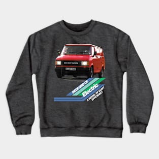 BEDFORD ELECTRIC VAN - advert Crewneck Sweatshirt